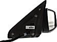 Driver and Passenger Side Mirror, Power Adjust, Heated, Manual Folding, Paintable, In-housing Signal Light, No Memory, With Puddle Light, No Auto-Dimming, No Blind Spot Feature