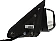 Driver and Passenger Side Mirror, Power Adjust, Heated, Manual Folding, Paintable, In-housing Signal Light, No Memory, With Puddle Light, No Auto-Dimming, No Blind Spot Feature