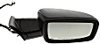 Driver and Passenger Side Mirror, Power Adjust, Heated, Manual Folding, Paintable, In-housing Signal Light, No Memory, With Puddle Light, No Auto-Dimming, No Blind Spot Feature