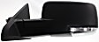 Driver and Passenger Side Mirror, Power Adjust, Heated, Manual Folding, Textured Black, In-housing Signal Light, No Memory, With Puddle Light, No Auto-Dimming, No Blind Spot Feature