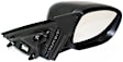 Mirror, Power Adjust, Heated, Manual Folding, Paintable, No Signal Light, No Memory, No Puddle Light, No Auto-Dim, No Blind Spot Feature