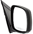 Driver and Passenger Side Mirror, Power Adjust, Heated, Manual Folding, Textured Black, No Signal Light, No Memory, No Puddle Light, No Auto-Dimming, No Blind Spot Feature