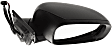 Driver and Passenger Side Mirror, Power Adjust, Heated, Manual Folding, Textured Black, No Signal Light, No Memory, No Puddle Light, No Auto-Dimming, No Blind Spot Feature