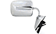 Driver and Passenger Side Mirror, Power Adjust, Non-Heated, Manual Folding, Chrome, No Signal Light, No Memory, No Puddle Light, No Auto-Dimming, No Blind Spot Feature