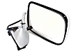 Driver and Passenger Side Mirror, Power Adjust, Non-Heated, Manual Folding, Chrome, No Signal Light, No Memory, No Puddle Light, No Auto-Dimming, No Blind Spot Feature