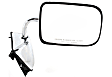 Driver and Passenger Side Mirror, Power Adjust, Non-Heated, Manual Folding, Chrome, No Signal Light, No Memory, No Puddle Light, No Auto-Dimming, No Blind Spot Feature