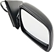 2018 Dodge Journey GT - Driver and Passenger Side Mirror, Power Adjust, Heated, Textured Black, Manual Folding, No Signal Light, No Blind Spot Feature, No Memory, No Puddle Light, No Auto-Dimming
