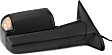 Driver and Passenger Side Towing Mirror, Power Adjust, Heated, Manual Folding, Textured Black, In-housing Signal Light, No Memory, With Puddle Light, No Auto-Dimming, No Blind Spot Feature