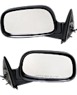 Driver and Passenger Side Mirrors, Power Adjust, Manual Folding, Non-Heated, Textured Black, No Signal Light, No Memory, No Puddle Light, No Auto-Dimming, No Blind Spot Feature