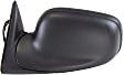 Driver and Passenger Side Mirrors, Power, Manual Folding, Heated, Textured Black, No Signal Light, No Memory, No Puddle Light, No Auto-Dimming, No Blind Spot Feature