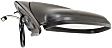 Driver and Passenger Side Mirrors, Power, Manual Folding, Heated, Textured Black, No Signal Light, No Memory, No Puddle Light, No Auto-Dimming, No Blind Spot Feature