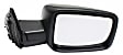 Driver and Passenger Side Mirror, Manual Adjust, Non-Heated, Manual Folding, Textured Black, No Signal Light, No Memory, No Puddle Light, No Auto-Dimming, No Blind Spot Feature