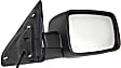 Driver and Passenger Side Mirror, Power Adjust, Heated, Power Folding, Paintable, In-housing Signal Light, No Memory, With Puddle Light, No Auto-Dim, No Blind Spot Feature