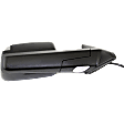 Driver and Passenger Side Towing Mirror, Power, Manual Folding, Heated, Textured Black, In-housing Signal Light, No Memory, With Puddle Light, No Auto-Dimming, With Blind Spot Glass