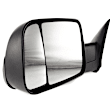 Towing Mirror, Manual Adjust, Non-Heated, Manual Folding, Textured Black, No Signal Light, No Memory, No Puddle Light, No Auto-Dim, With Blind Spot Glass