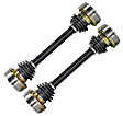 SET-DSS132R-2 Rear, Driver and Passenger Side Axle Assembly - New Set of 2