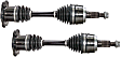 SET-DSS5268N-2 Front, Driver and Passenger Side Axle Assembly - New Set of 2, 5.7L, 8Cyl