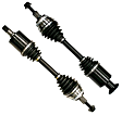 SET-DSS9015N Front, Driver and Passenger Side Axle Assembly - Set of 2