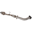 2017 Honda Accord - Front and Rear Catalytic Converter, 2.4L 4Cyl, Federal EPA Standard, 46-State Legal (Cannot ship to CA, CO, NY or ME), Automatic Transaxle