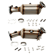 Front, Driver and Passenger Side Catalytic Converter, Federal EPA Standard, 46-State Legal (Cannot ship to CA, CO, NY or ME), Direct Fit