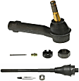 SET-ES3488-F Front, Driver or Passenger Side, Inner and Outer Tie Rod End
