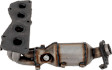Rear Catalytic Converter, 2.5L, 4Cyl, Federal EPA Standard, 46-State Legal (Cannot ship to CA, CO, NY or ME), Direct Fit