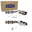 Front, Driver and Passenger Side Catalytic Converter, 4.0L, 6Cyl, Federal EPA Standard, 46-State Legal (Cannot ship to CA, CO, NY or ME), Direct Fit