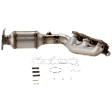 Front, Driver and Passenger Side Catalytic Converter, 4.0L, 6Cyl, Federal EPA Standard, 46-State Legal (Cannot ship to CA, CO, NY or ME), Direct Fit
