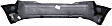 2005 Ford Focus - Front and Rear Primed Bumper Cover, For Models Without Appearance Package, Sedan