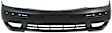 Front and Rear Primed Bumper Cover CAPA Certified