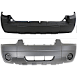 Front and Rear Textured Bumper Cover XLS