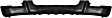 2010 Ford Explorer - Front, Upper and Lower Primed Bumper Cover