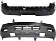 Front and Rear Front - Upper - Primed, Lower - Textured, Rear - Primed Bumper Cover