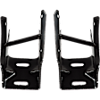 Front, Driver and Passenger Side Bumper Brackets, Mounting Bracket, Mounted on Frame