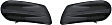 Front, Driver and Passenger Side, Outer Fog Light Cover, Primed
