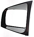 Driver and Passenger Side Headlight Door Headlight Door, Painted-Black and Silver