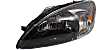 Driver and Passenger Side Halogen Headlight, Without bulb(s), OE Replacement