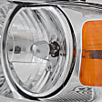 2007 Ford F-150 XL 6 Cyl 4.2L - Driver and Passenger Side Halogen Headlight, With bulb(s), OE Replacement