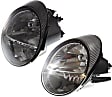 2002-2005 Ford Thunderbird - Driver and Passenger Side Halogen Headlight, Without bulb(s), OE Replacement