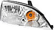 2005 Ford Focus - Driver and Passenger Side Halogen Headlight, With bulb(s), OE Replacement