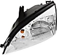 2005 Ford Focus - Driver and Passenger Side Halogen Headlight, With bulb(s), OE Replacement