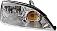Driver and Passenger Side Halogen Headlight, With bulb(s), OE Replacement, CAPA Certified
