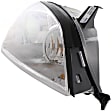 Driver and Passenger Side Halogen Headlight, With bulb(s), OE Replacement, CAPA Certified