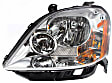 2005-2007 Ford Five Hundred - Driver and Passenger Side Halogen Headlight, With bulb(s), OE Replacement