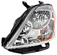 2005-2007 Ford Five Hundred - Driver and Passenger Side Halogen Headlight, With bulb(s), OE Replacement