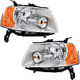 2005-2007 Ford Freestyle - Driver and Passenger Side Halogen Headlight, With bulb(s), OE Replacement