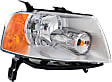 2005-2007 Ford Freestyle - Driver and Passenger Side Halogen Headlight, With bulb(s), OE Replacement