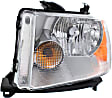 2005-2007 Ford Freestyle - Driver and Passenger Side Halogen Headlight, With bulb(s), OE Replacement