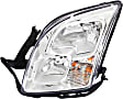 Driver and Passenger Side Halogen Headlight, With bulb(s), OE Replacement