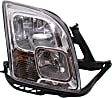 Driver and Passenger Side Halogen Headlight, With bulb(s), OE Replacement, CAPA Certified